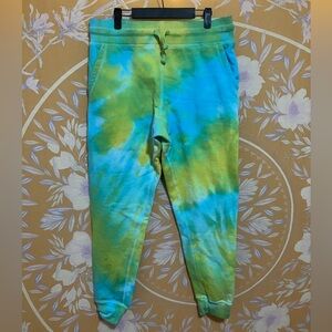 Tie dye jogger sweatpants